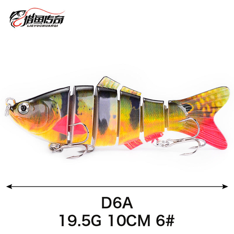 Lifelike Multi-Jointed Sinking Fishing Lure For Realistic Action