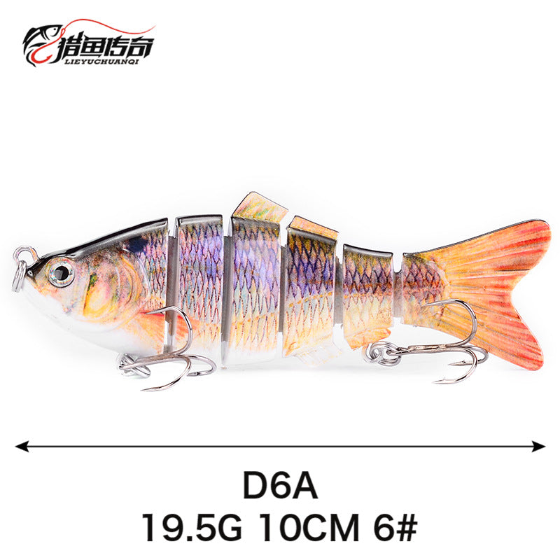 Lifelike Multi-Jointed Sinking Fishing Lure For Realistic Action