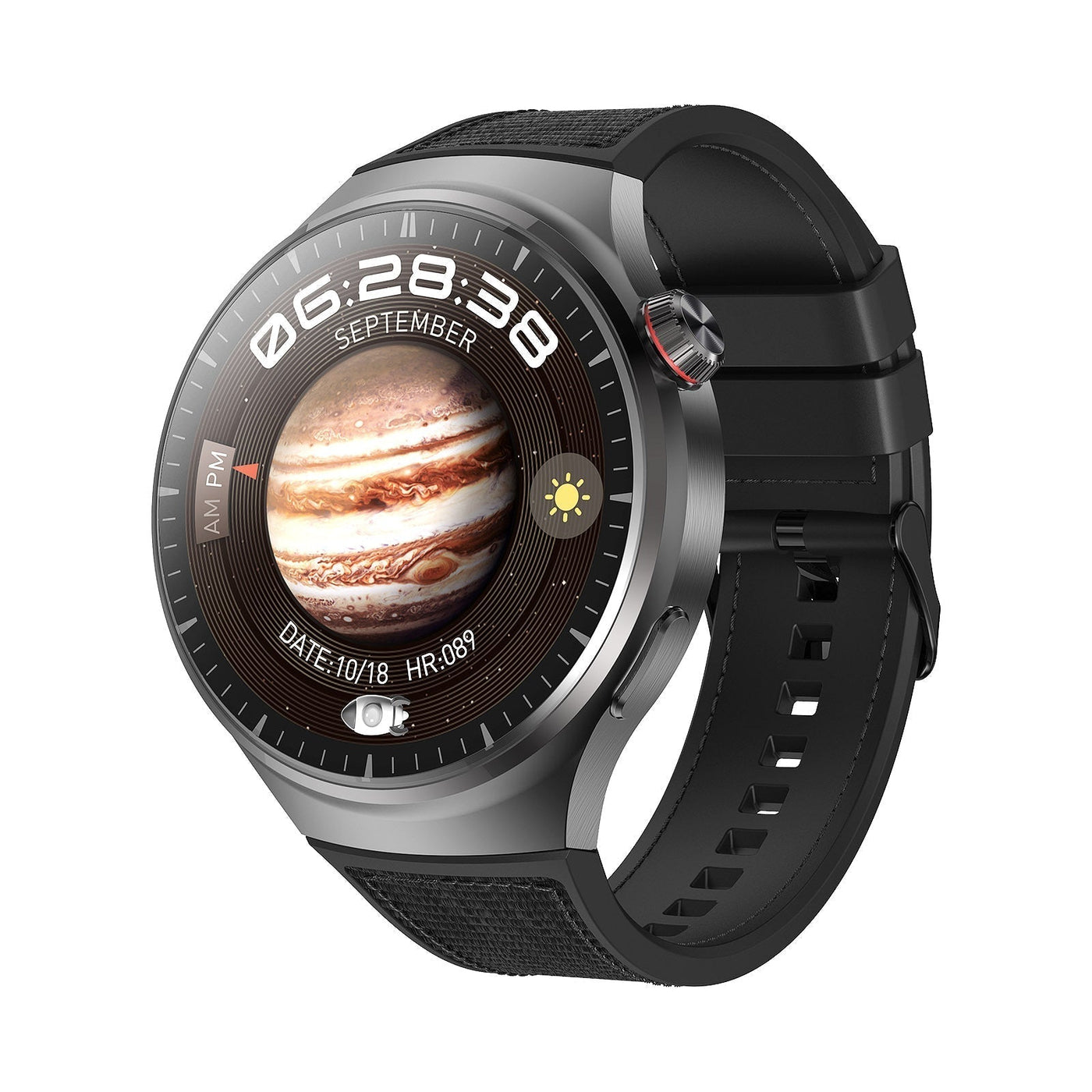 GT4PRO Smartwatch Titanium Case Sapphire Glass Waterproof Voice Assistant