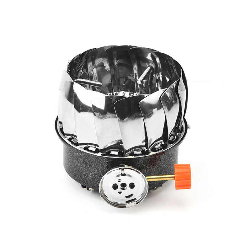 Lotus Small Square Portable Camping Stove Foldable Outdoor Cooker