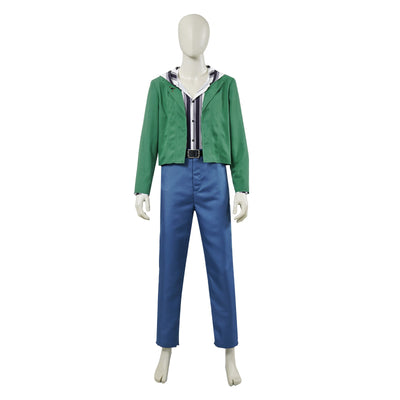 Mens Prince Cosplay Costume Set Jacket Pants Sweatshirt Belt