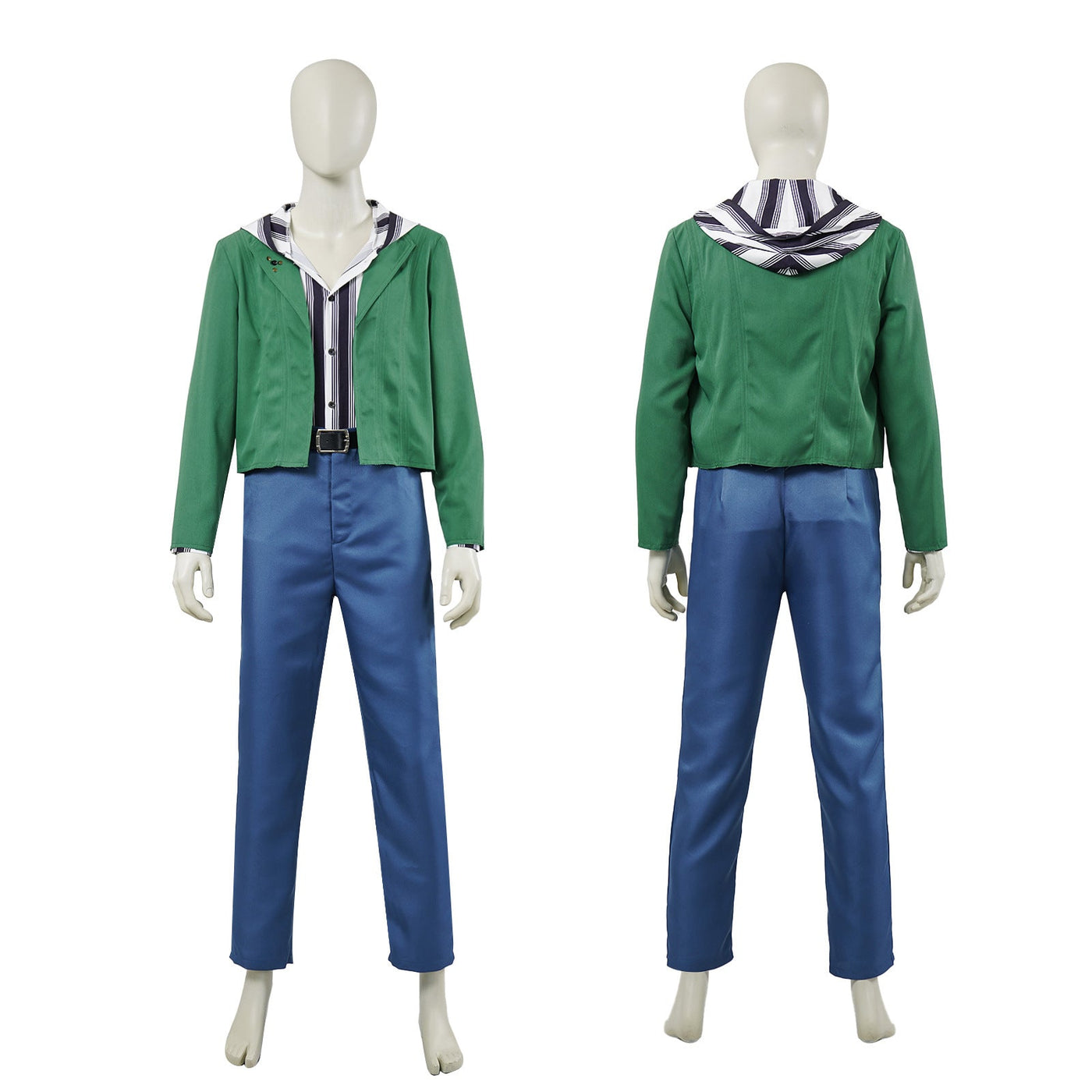 Mens Prince Cosplay Costume Set Jacket Pants Sweatshirt Belt
