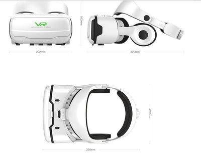Adjustable VR Glasses Head-mounted HD Virtual Reality Headset