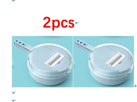 8 In 1 Mandoline Slicer Vegetable Cutter Potato Peeler Grater Strainer