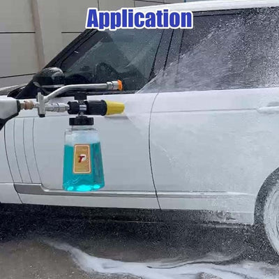 Foam Cannon Dual Connector Accessory For Efficient Car Washing