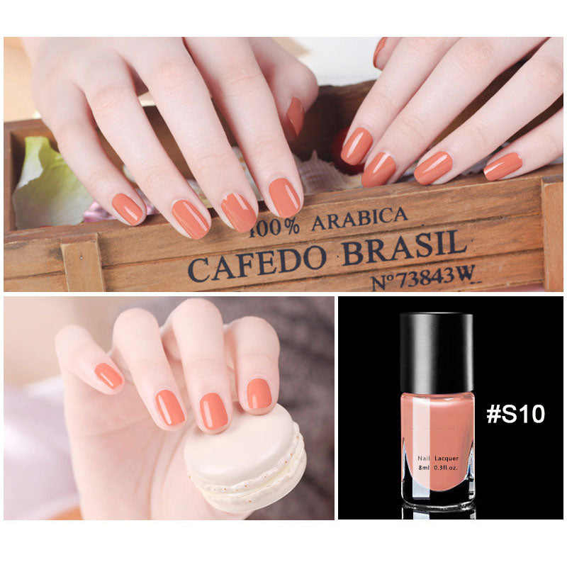 Removable Nail Polish Quick Dry Long Lasting Baking Free Formula