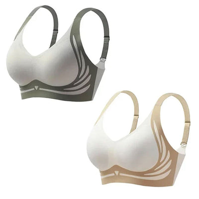 Wireless Push-up Bra Wireless Comfort No Sagging Support Bra