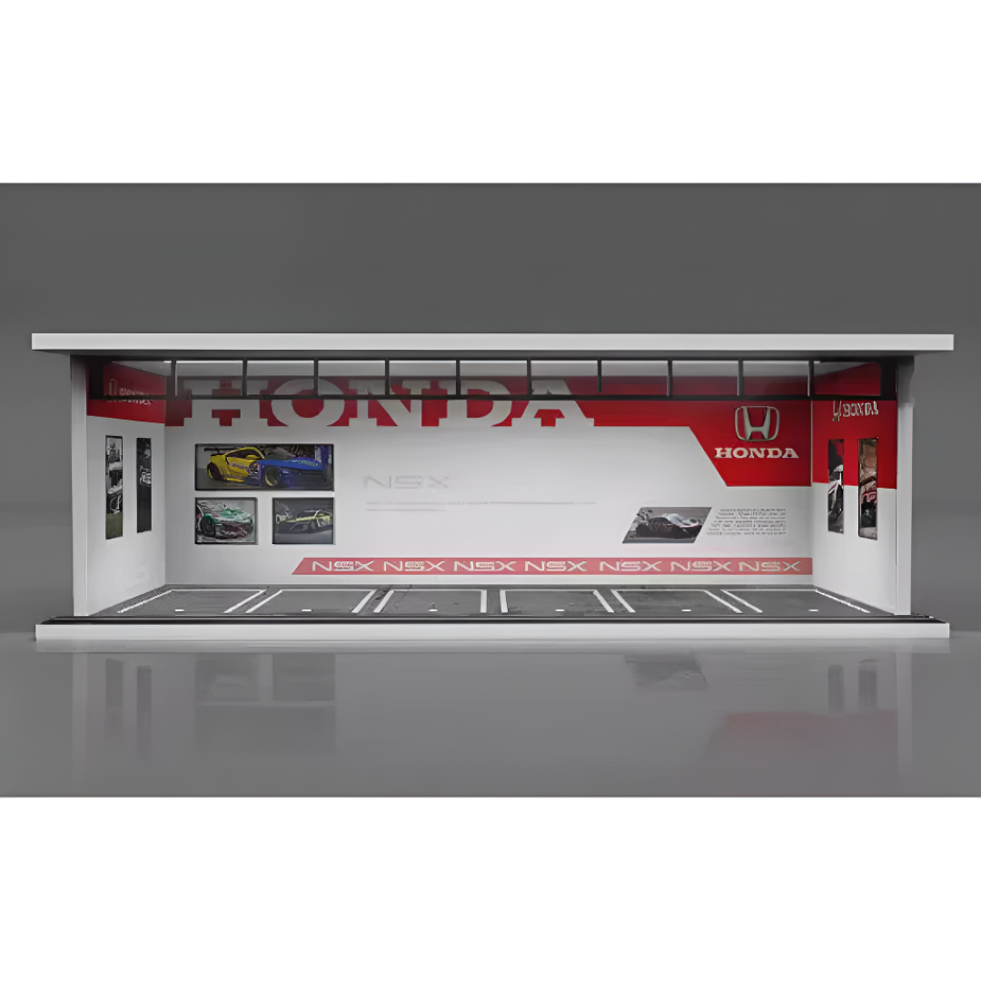 Miniature Car Garage For 1:24 1:43 And 1:64 Model Cars