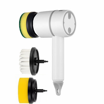 Electric Cleaning Brush Rechargeable Wireless USB For Kitchen Bathroom