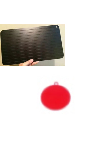 Fast Defrosting Tray Aluminum Quick Thawing Kitchen Plate