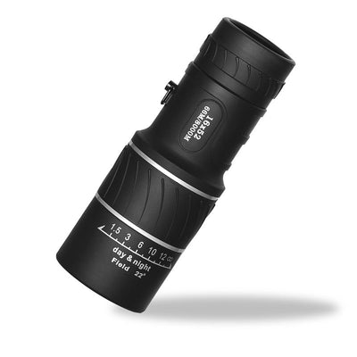 16x52 Monocular Telescope With Dual Focus And Optical Zoom Scope