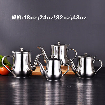 304 Stainless Steel Oil Filter Kettle Large Capacity Kitchen Container