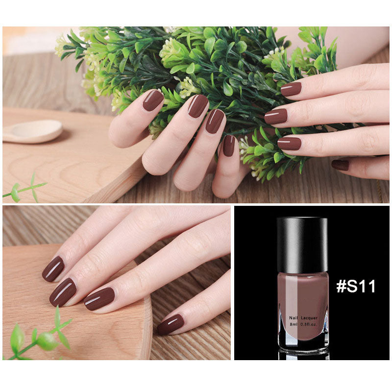 Removable Nail Polish Quick Dry Long Lasting Baking Free Formula