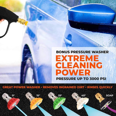 Foam Cannon Dual Connector Accessory For Efficient Car Washing