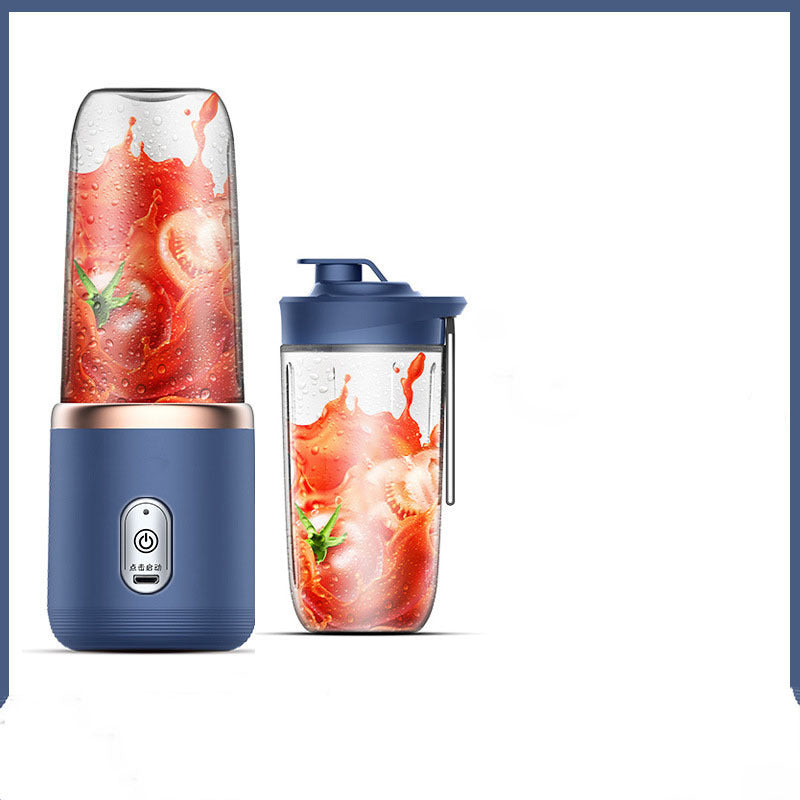 6blade Portable Blender USB Charging Mini Juicer Smoothie Mixer