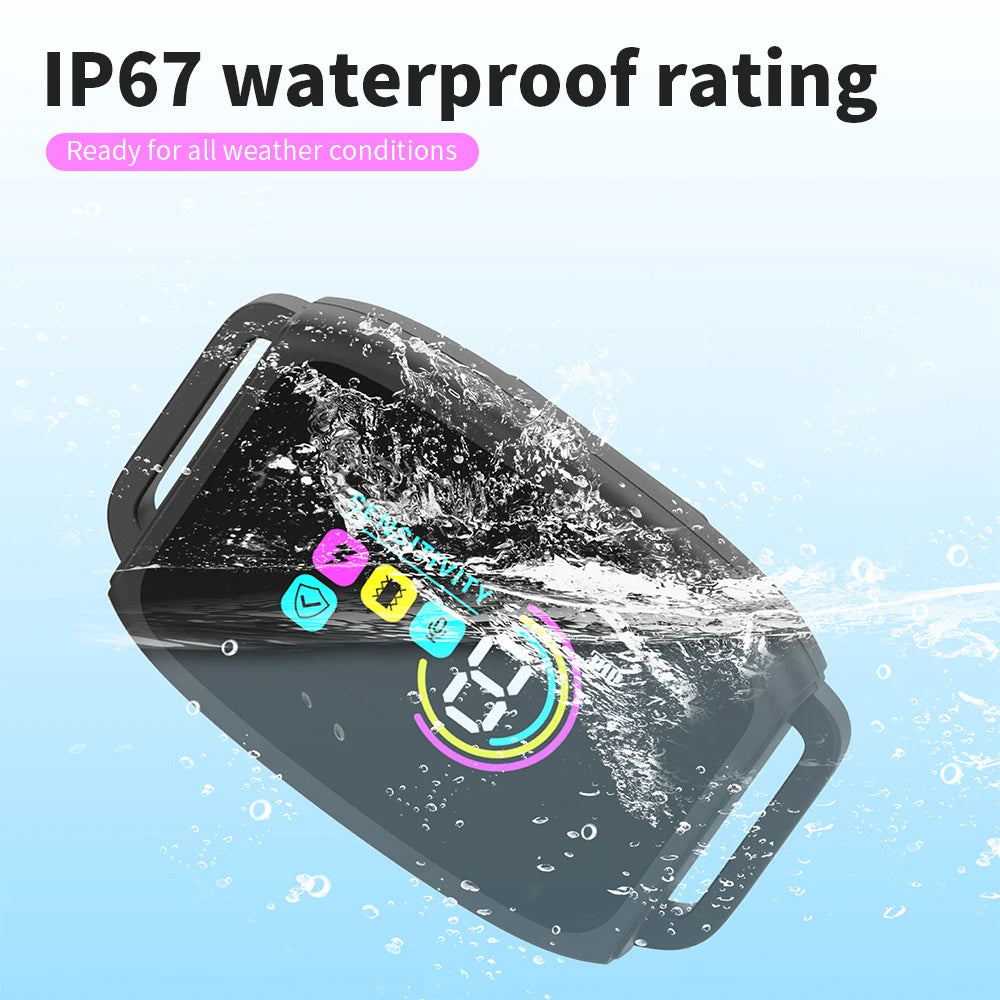 Anti Barking Dog Collar Rechargeable Waterproof Digital Display Collar