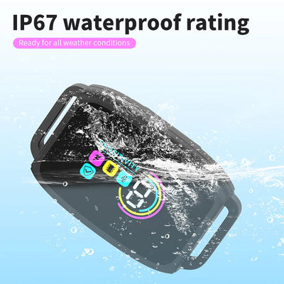 Anti Barking Dog Collar Rechargeable Waterproof Digital Display Collar