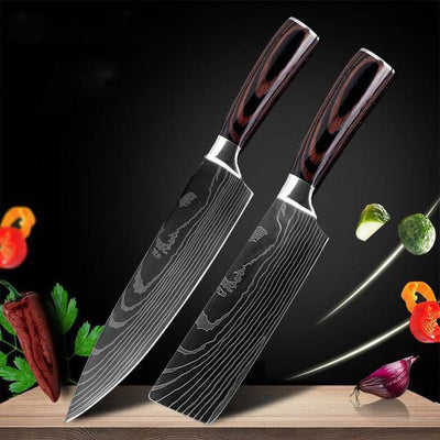Carpenters Special Kitchen Knife Set 6 And 8 Piece Cooking Tools