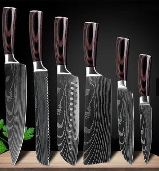Carpenters Special Kitchen Knife Set 6 And 8 Piece Cooking Tools