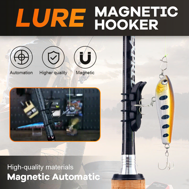 Lure Magnetic Fishing Hook Automatic Catcher For Easy Fishing
