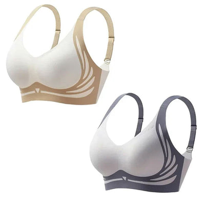 Wireless Push-up Bra Wireless Comfort No Sagging Support Bra