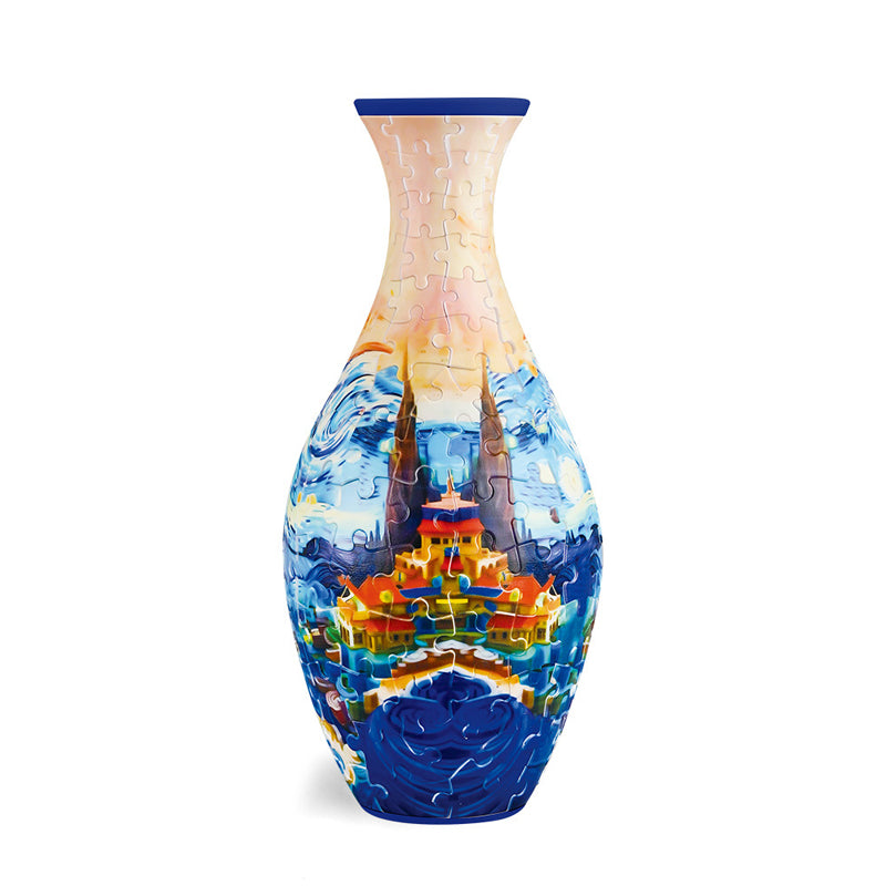 3D Puzzle Vase Creative Decorative Floral Design Kit