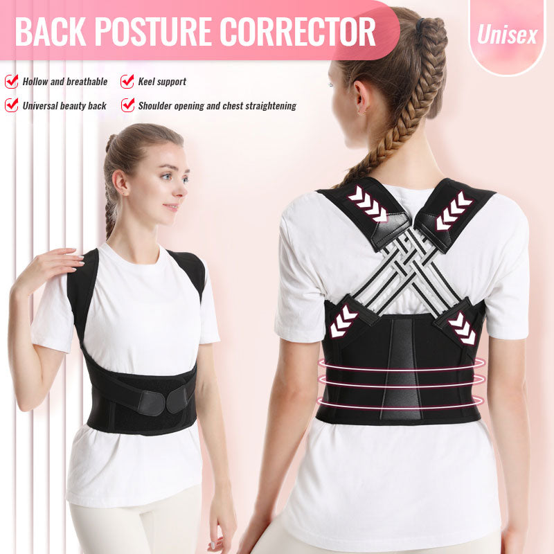 Back Posture Corrector For Comfortable Spine Alignment And Support