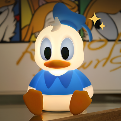 Duck Night Light Soft Glow LED Kids Bedroom Lamp