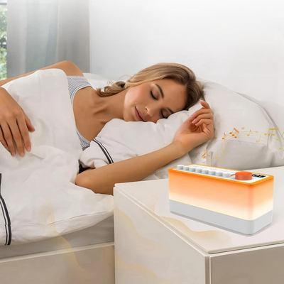 White Noise Machine With Soothing Night Light For Sleep