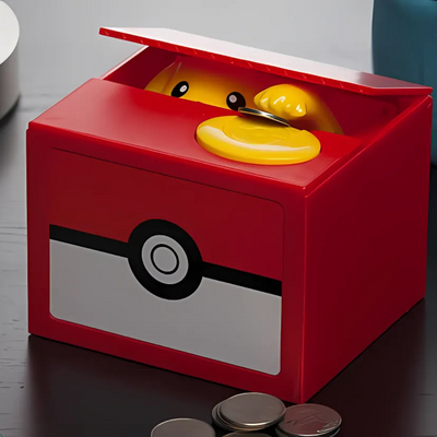 Interactive Piggy Bank Coin Stealing Toy For Kids Fun Saving