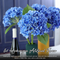 3d Hydrangea Artificial Flower Realistic Decorative Bloom