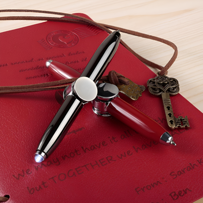 Fidget Spinner Pen With Smooth Writing And Stress Relief Function