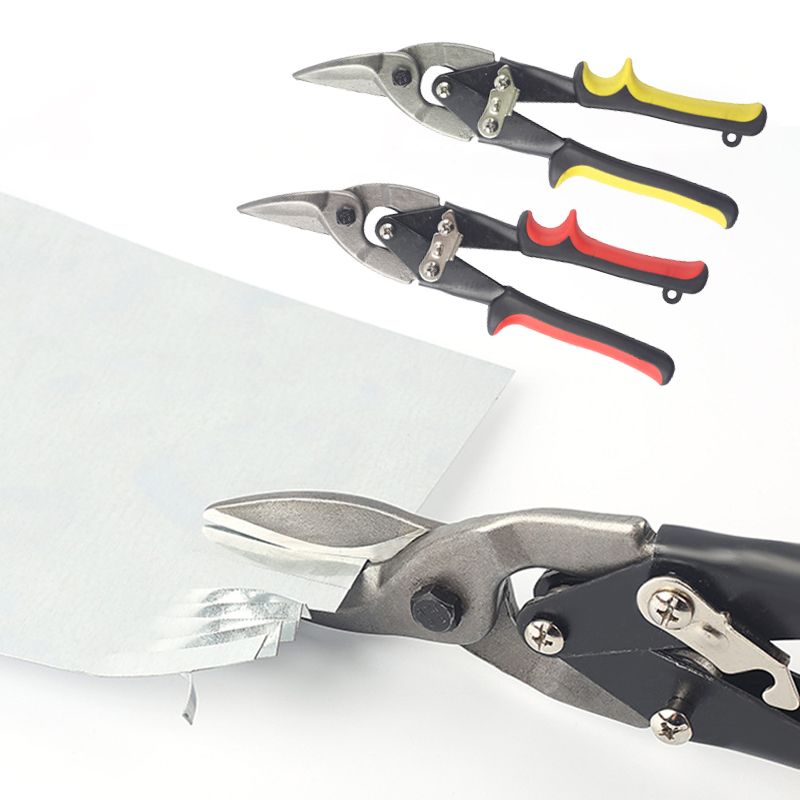 Pousbo Aviation Sheet Metal Scissors Powerful Heavy Duty Cutting Tool