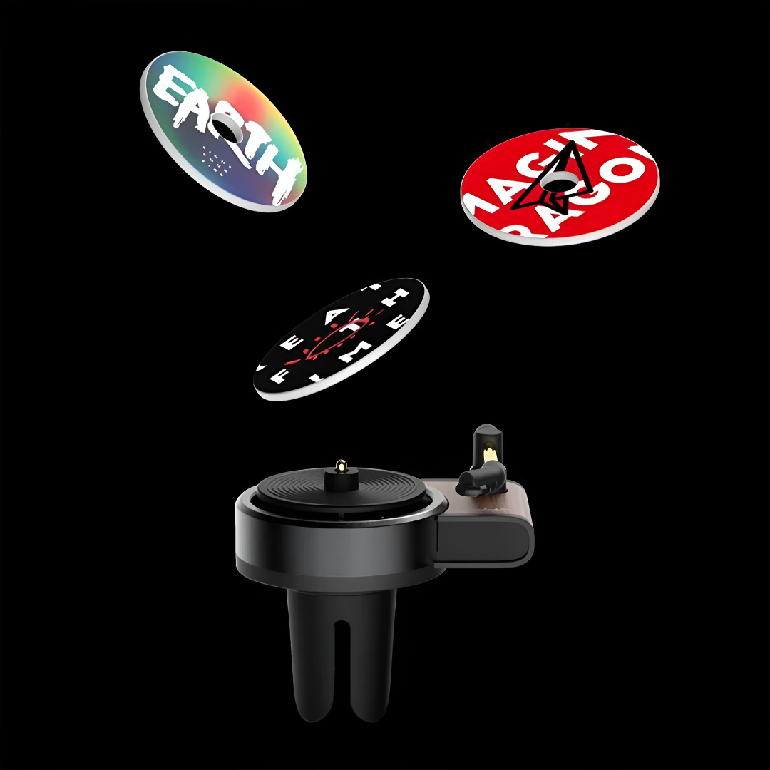 Record Player Air Freshener Car Vent Clip Scented Accessory