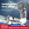 Portable LED Camping Lantern With Cooling Fan For Outdoor Use
