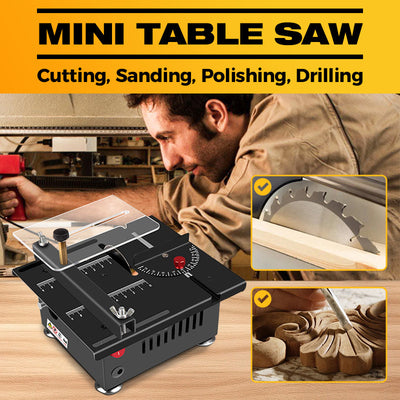 Multi-functional Mini Precision Table Saw For Accurate Cutting