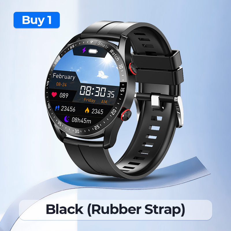 Multifunctional Smart Watch Health Monitor Compatible With IOS Android