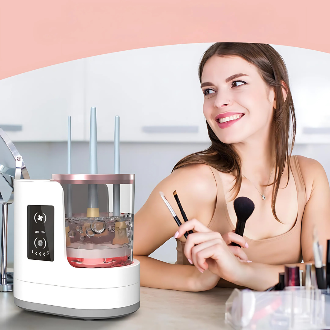 Automatic Makeup Brush Cleaner For Quick And Easy Cleaning