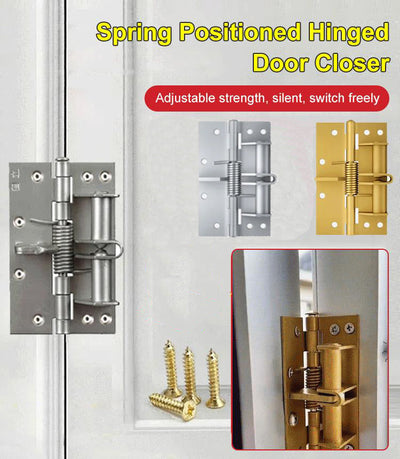 4 Inch Spring Hinge With Automatic Closing Mechanism