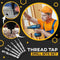 Thread Tap Drill Bits Set 6 Pieces For Precision Tapping