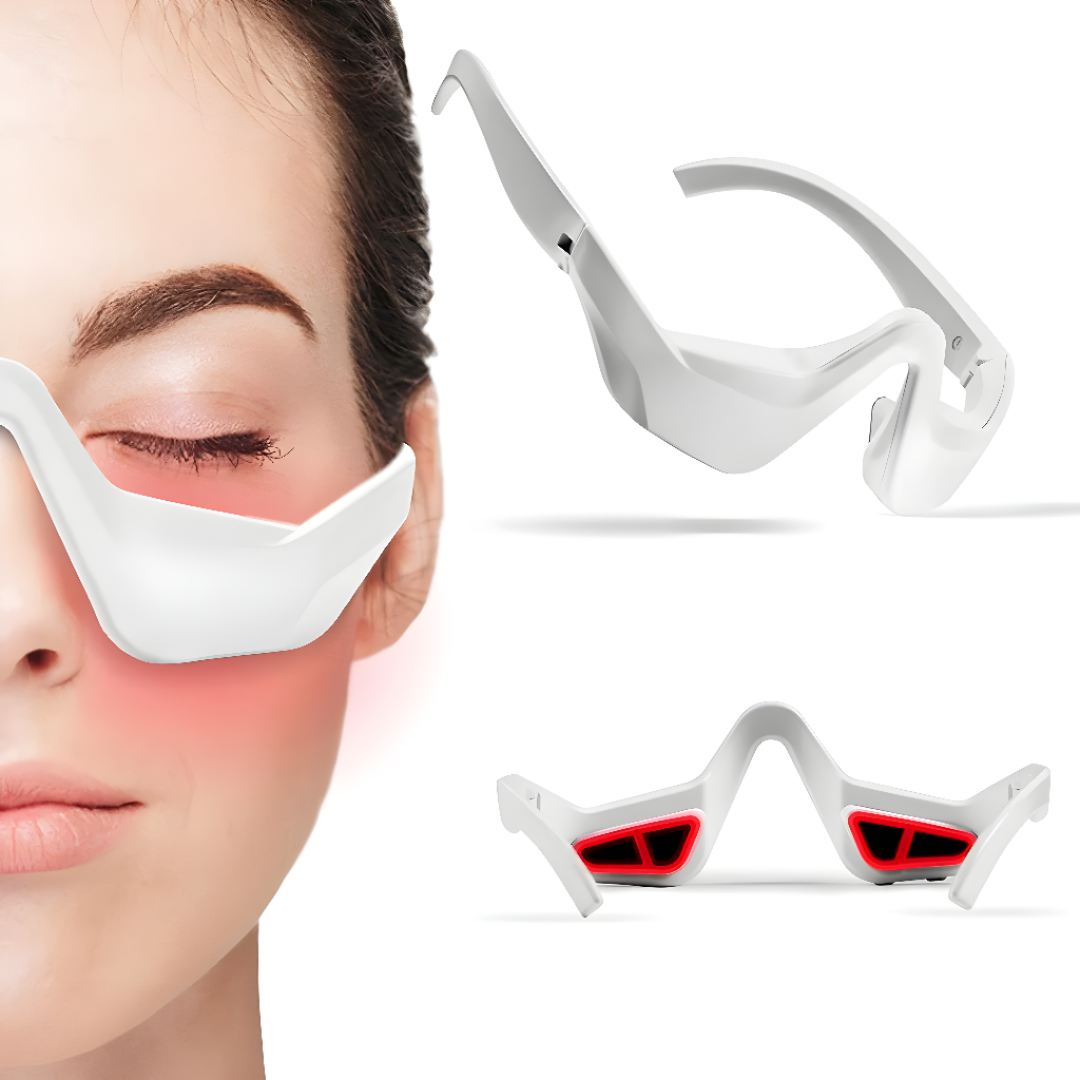Red Light Therapy Eye Bags Device For Wrinkle And Puffiness Reduction