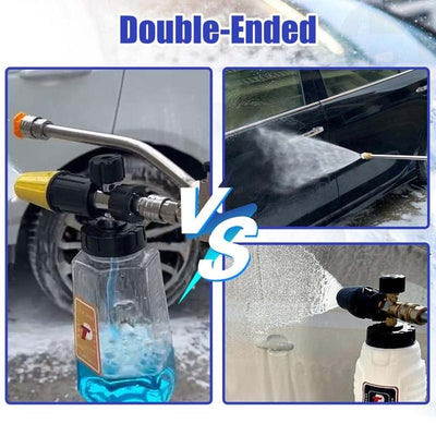 Foam Cannon Dual Connector Accessory For Efficient Car Washing