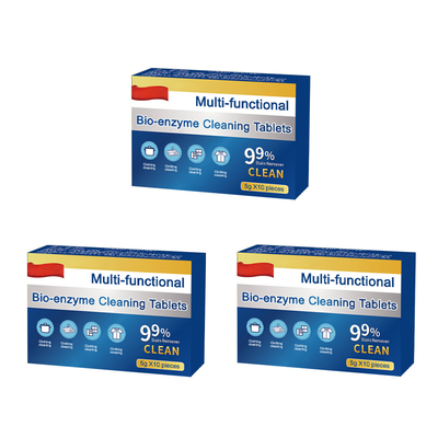 Multi-functional Bio-enzyme Cleaning Tablets For Powerful Stain Removal