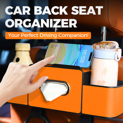 Multifunctional Waterproof Car Back Seat Organizer With Storage Pockets