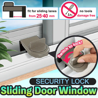 Sliding Door And Window Security Lock For Enhanced Safety And Protection