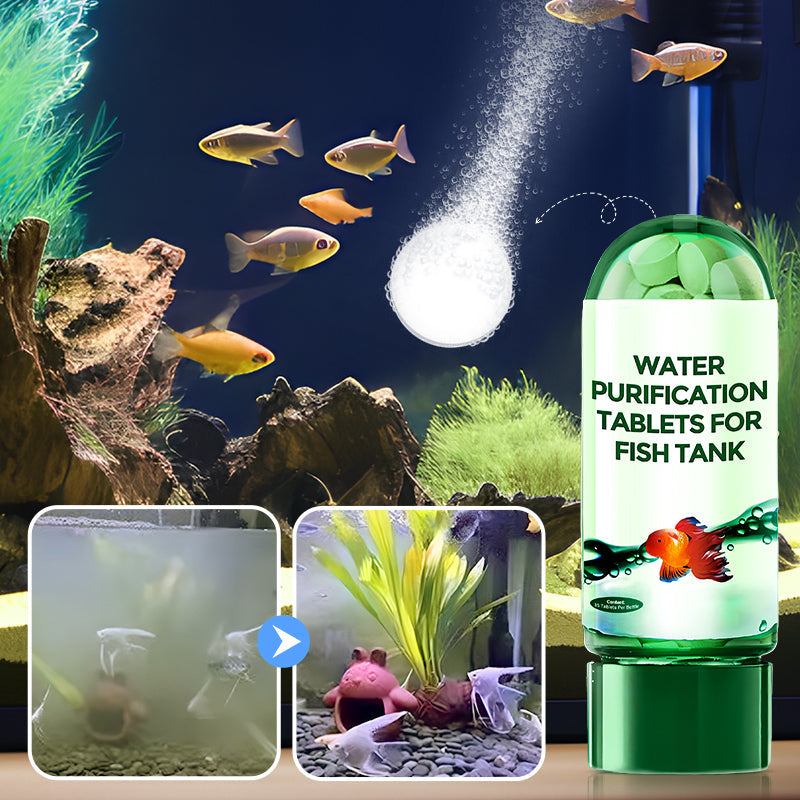 Powerful Aquarium Water Purification Tablet For Clean Healthy Fish Tanks