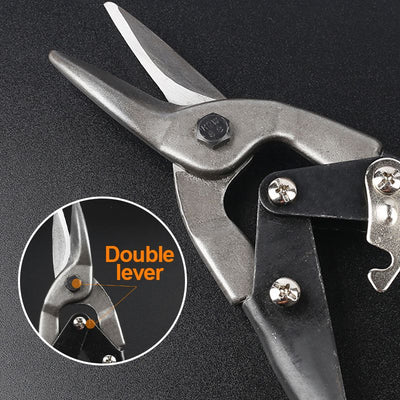 Pousbo Aviation Sheet Metal Scissors Powerful Heavy Duty Cutting Tool