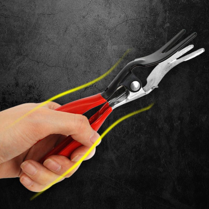 Pousbo Car Fuel Pipe Removal Pliers Durable Automotive Tool