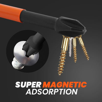 Pousbo Magnetic Cross Impact Screwdriver Bits Set Durable Precision