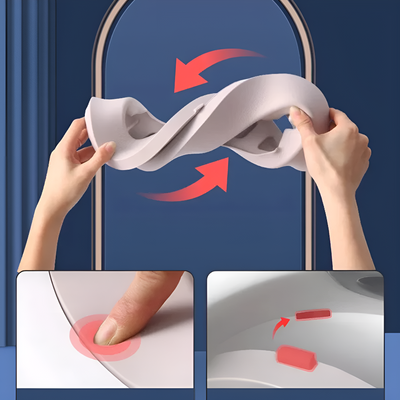 Folding Toddler Potty Training Seat Portable Travel Toilet Seat
